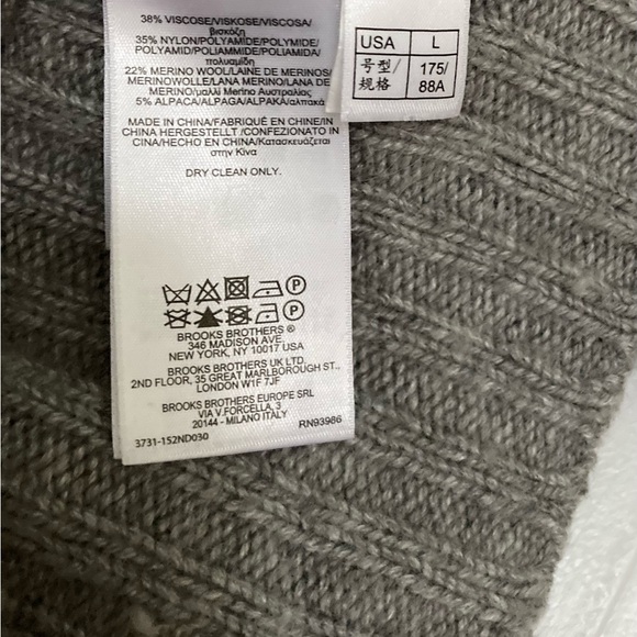 Brooks Brothers vintage red fleece fishermen sweater - Picture 8 of 9